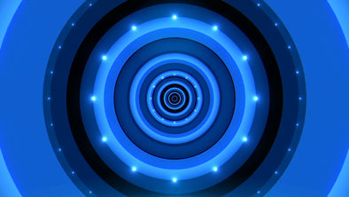 VJ Loop - Blue Hipno Tunnel - Professional VJ Background Loops [EnvyLoops.com]